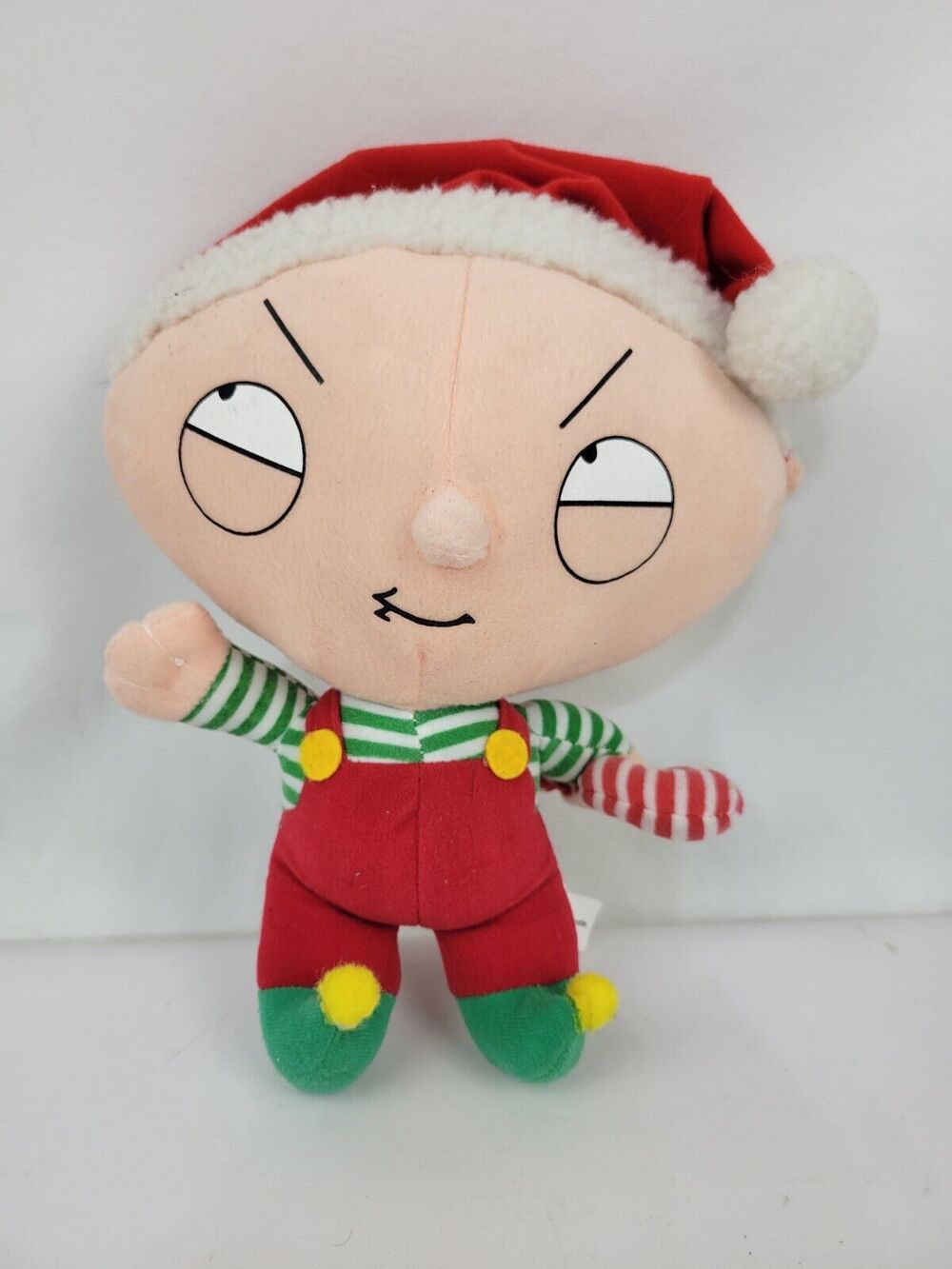 Family Guy Stewie Griffin Christmas Plush Stuffed 2006 Nanco 21st Century FOX